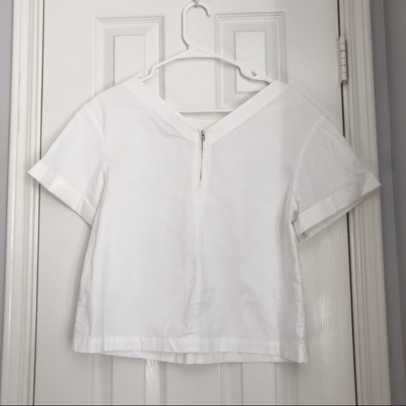 J Crew Factory White Top - Picture 4 of 4